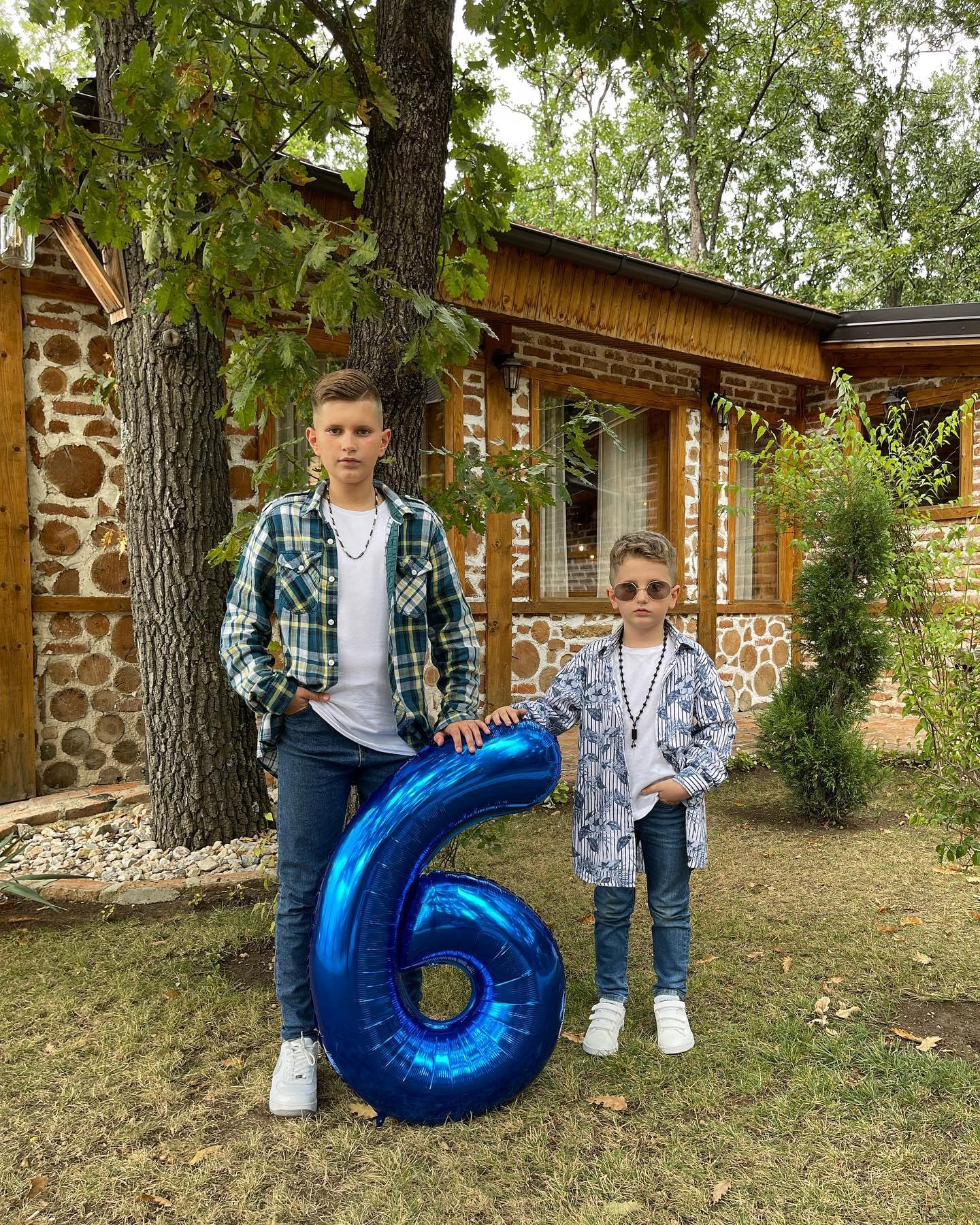 IWERP Metallic Blue 6 Balloon – 40 Inch Number Balloon for 6th Birthday