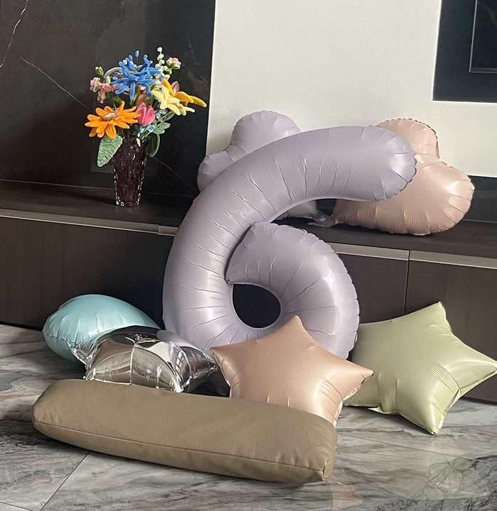 IWERP Lilac Number 0 Balloon 40 Inch – Milestone Birthday Decor