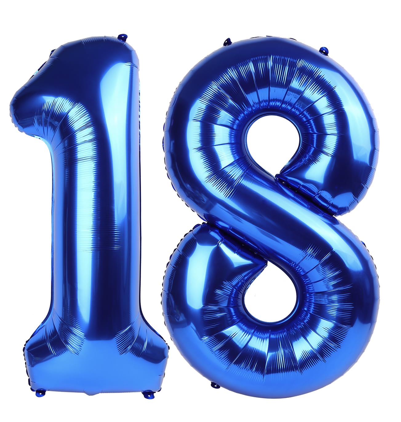 IWERP Navy Blue 18 Balloon – 40-Inch Number Balloon for 18th Birthday Party