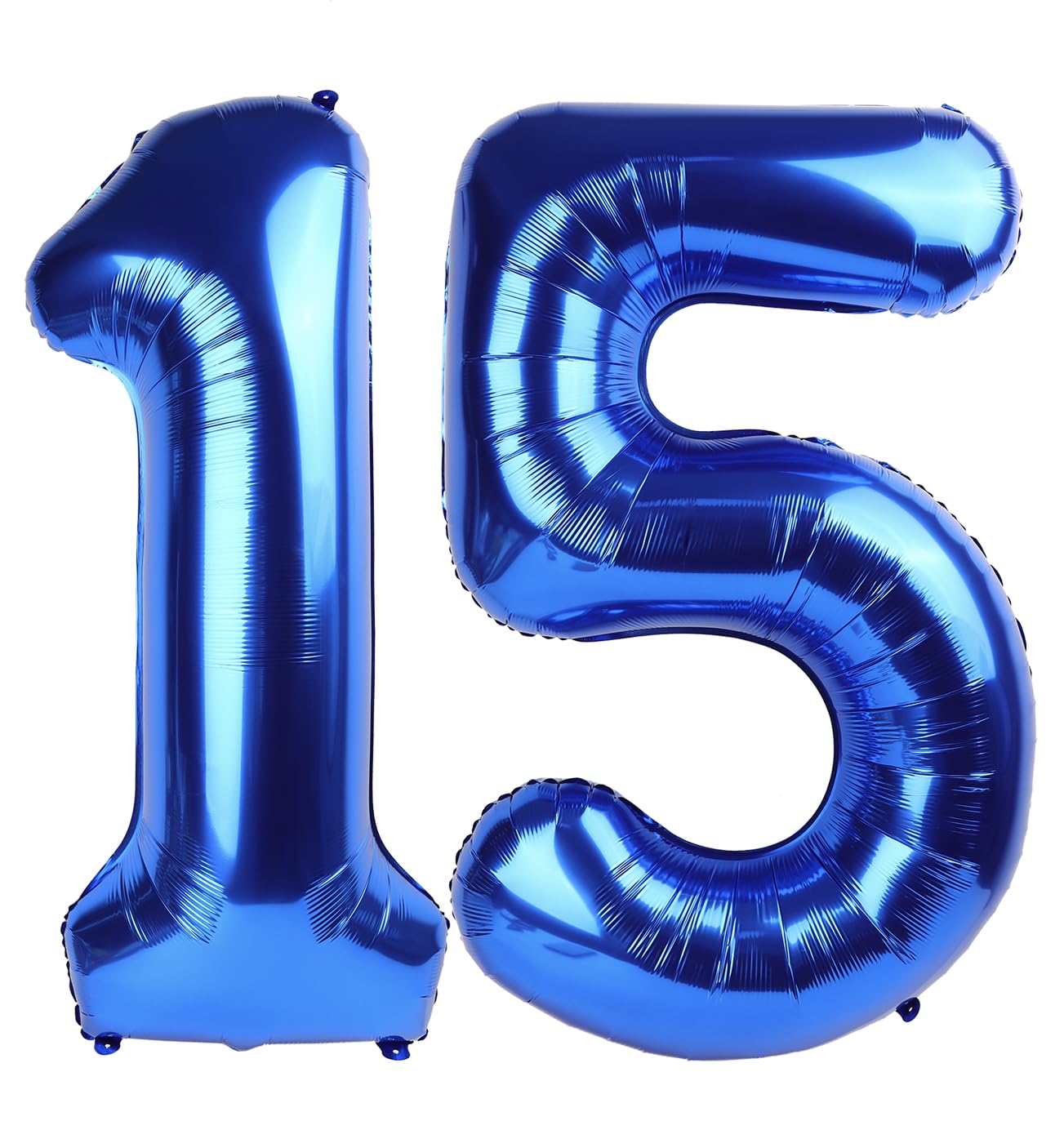 IWERP Navy Blue 40-Inch Number 15 Balloon – 15th Birthday Decorations