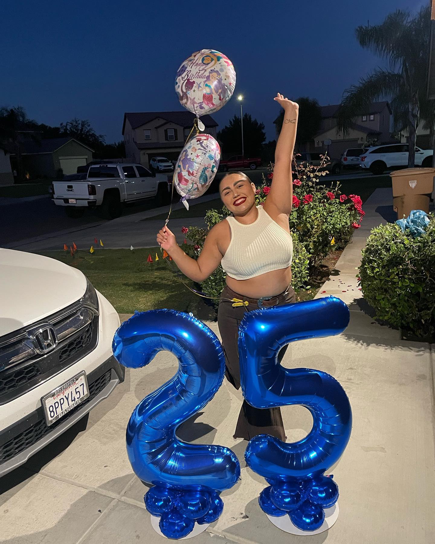 IWERP Navy Blue 2 Balloon – 40-Inch Number Balloon for Birthdays