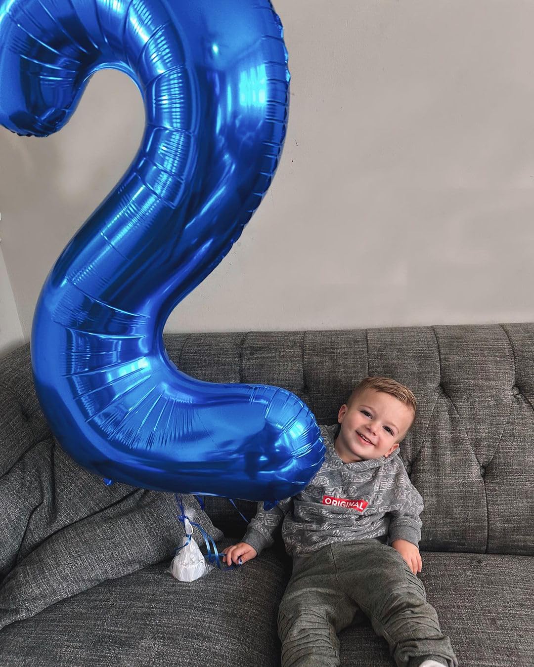 IWERP Navy Blue Number 28 Balloon – 40-Inch Birthday Decoration for 28th Celebrations