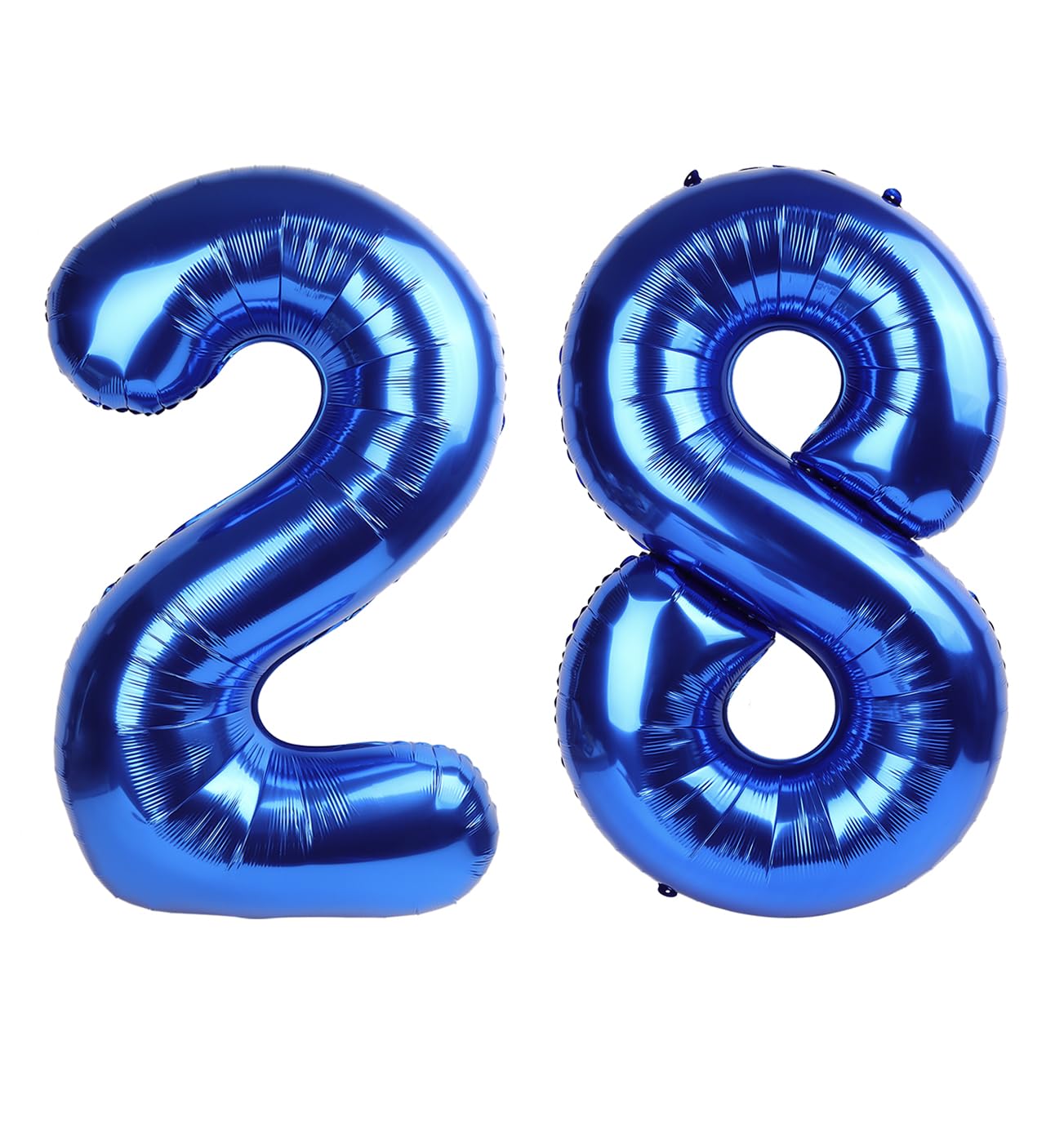 IWERP Navy Blue Number 28 Balloon – 40-Inch Birthday Decoration for 28th Celebrations