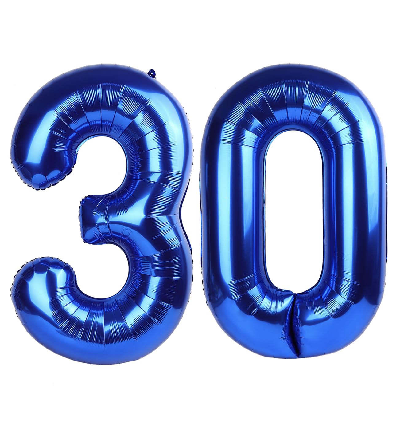IWERP Navy Blue 30 Balloon - 40-Inch Number Balloon for 30th Birthday Party Decor