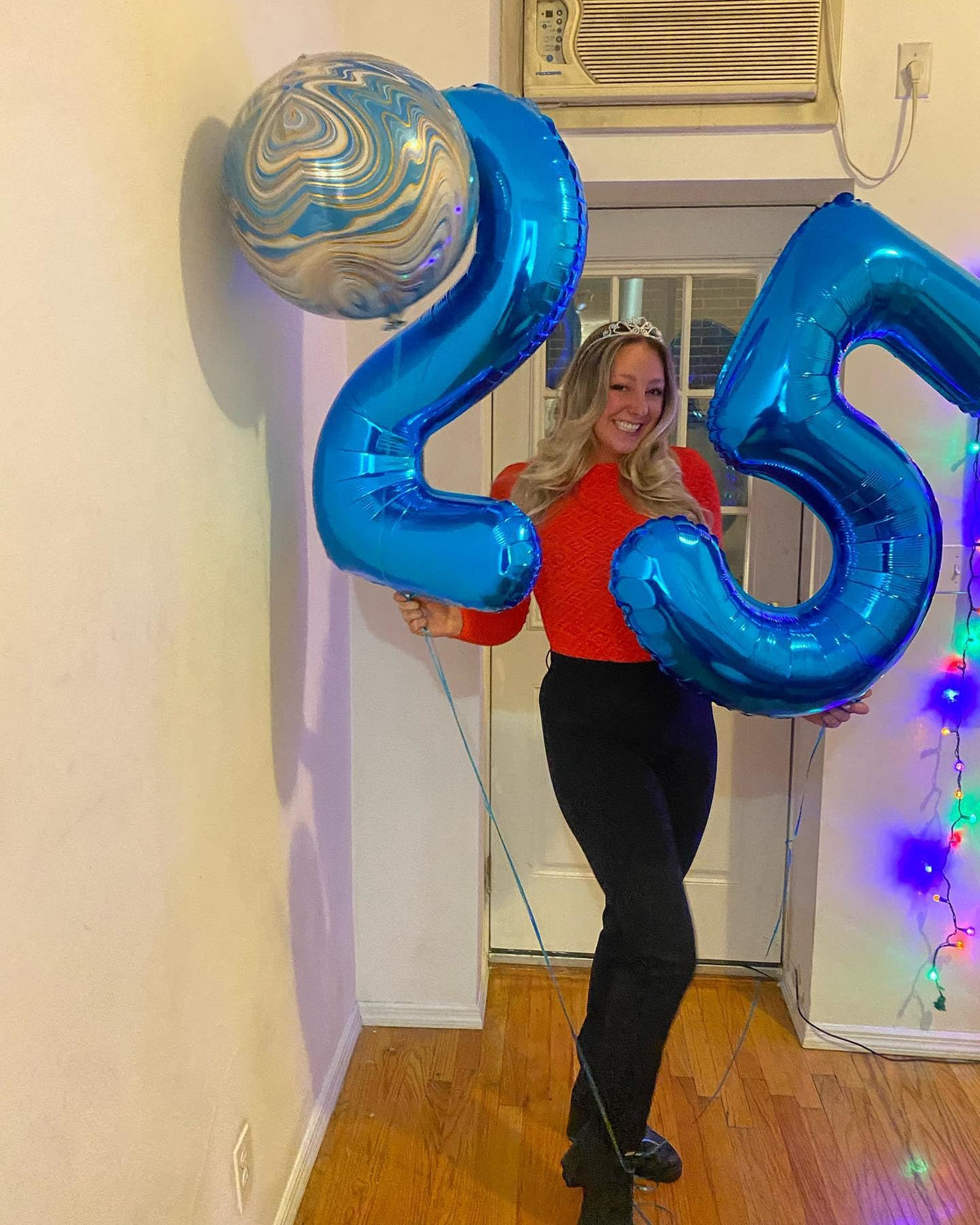 IWERP Navy Blue 40-Inch Number Balloon – 5th Birthday Decoration