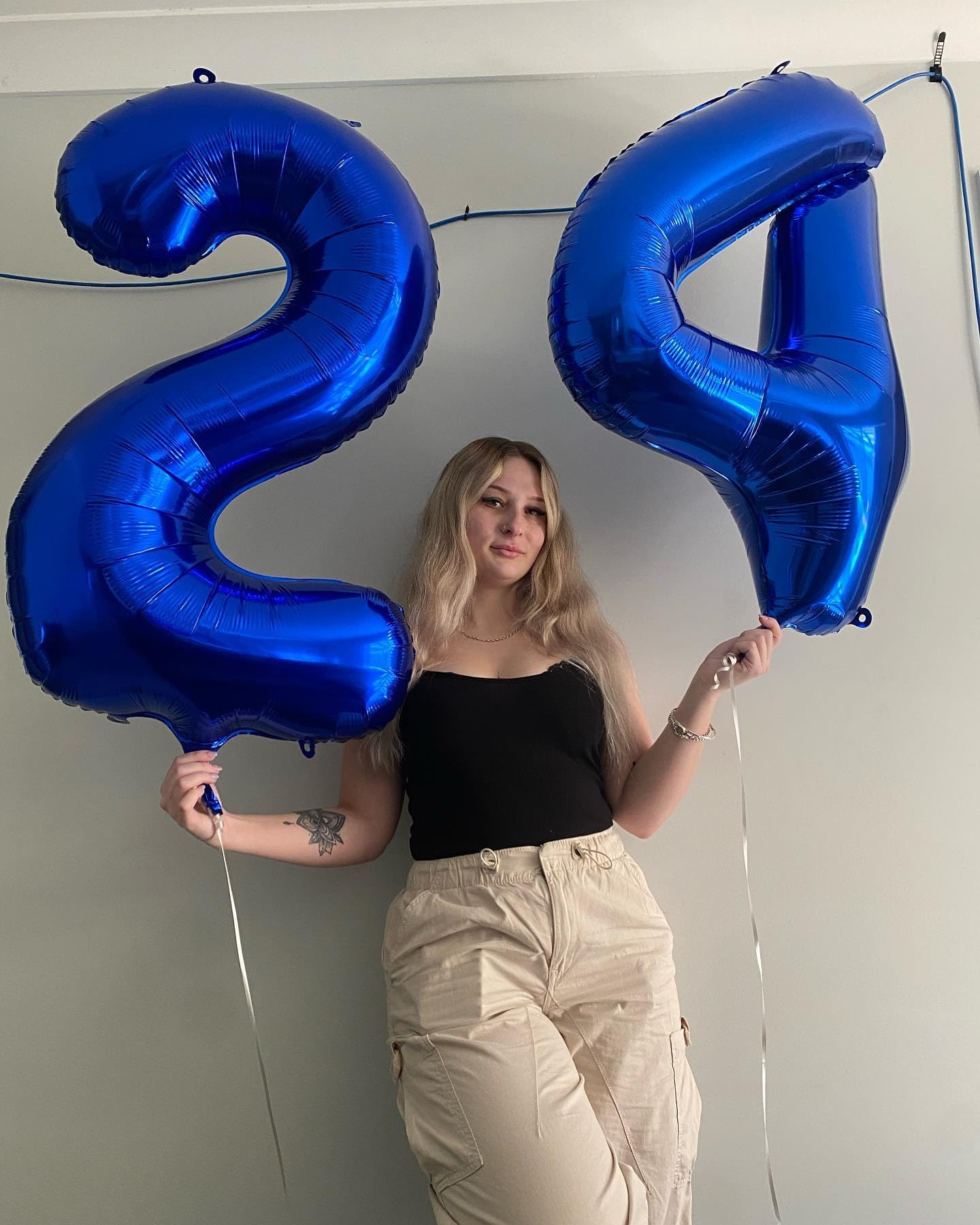 IWERP Navy Blue 40-Inch 90th Birthday Number Balloon – 90th Birthday Party Decor