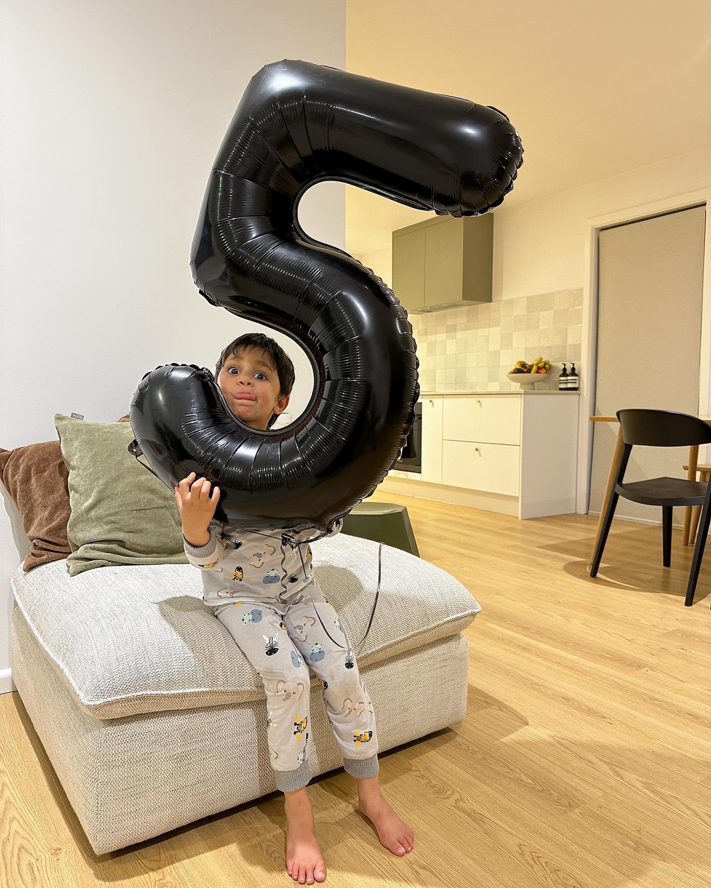 IWERP Black Number 9 Balloon 40 Inch – 9th Birthday Decorations