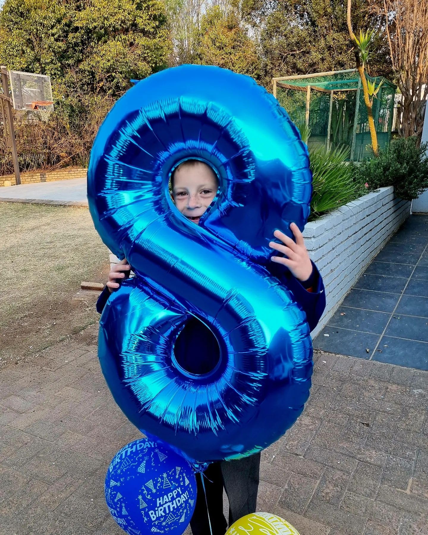 IWERP 16 Balloon Number - 40-Inch Metallic Blue Birthday Decorations
