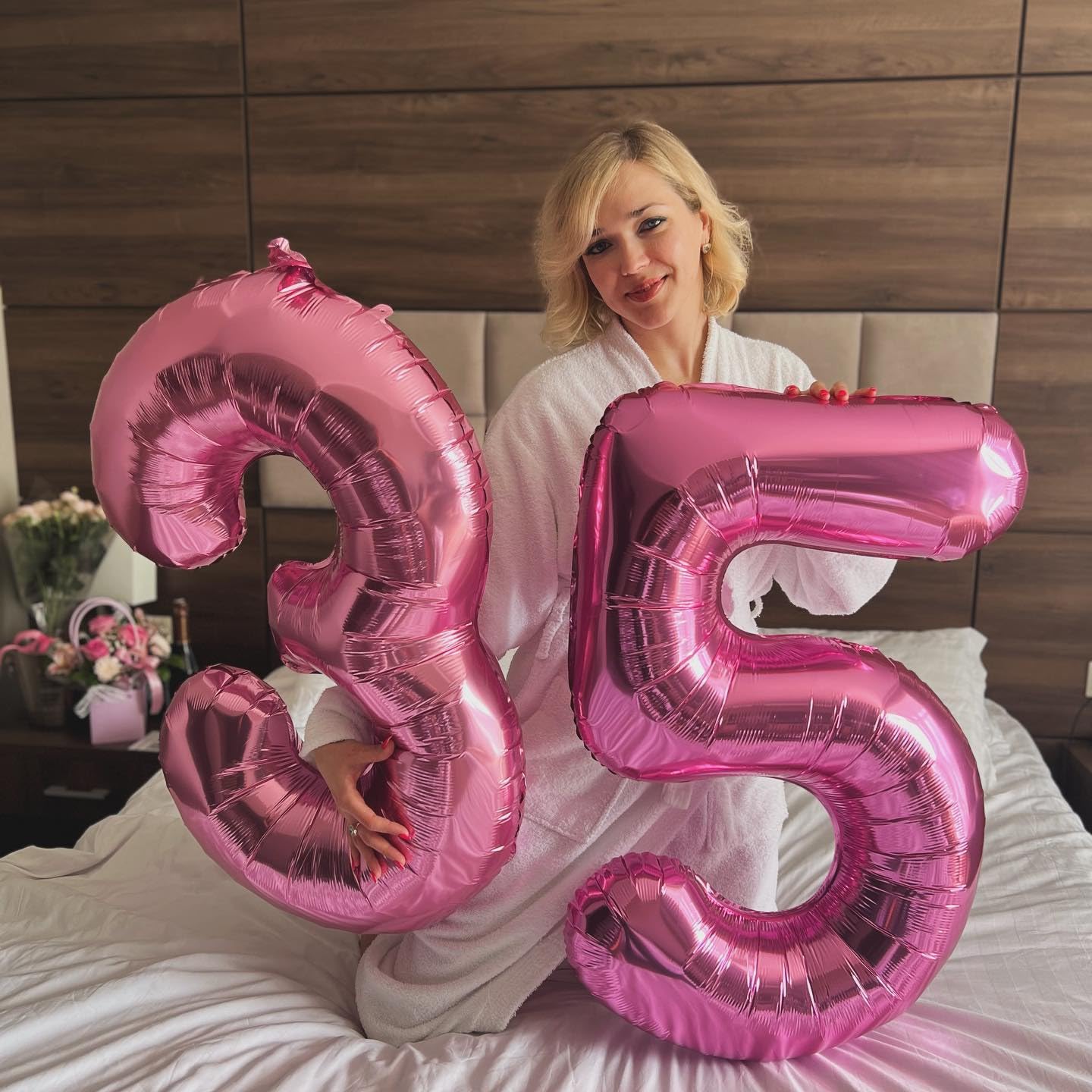 IWERP Pink 40-Inch 3 Balloon – 3rd Birthday Number Balloon for Party Decorations