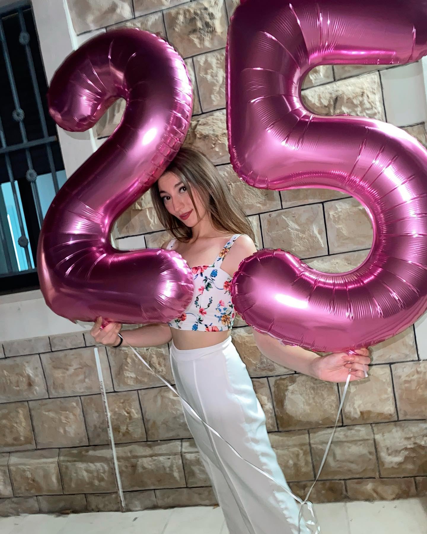 IWERP Pink Number 5 Balloon 40 Inch – 5th Birthday Decorations