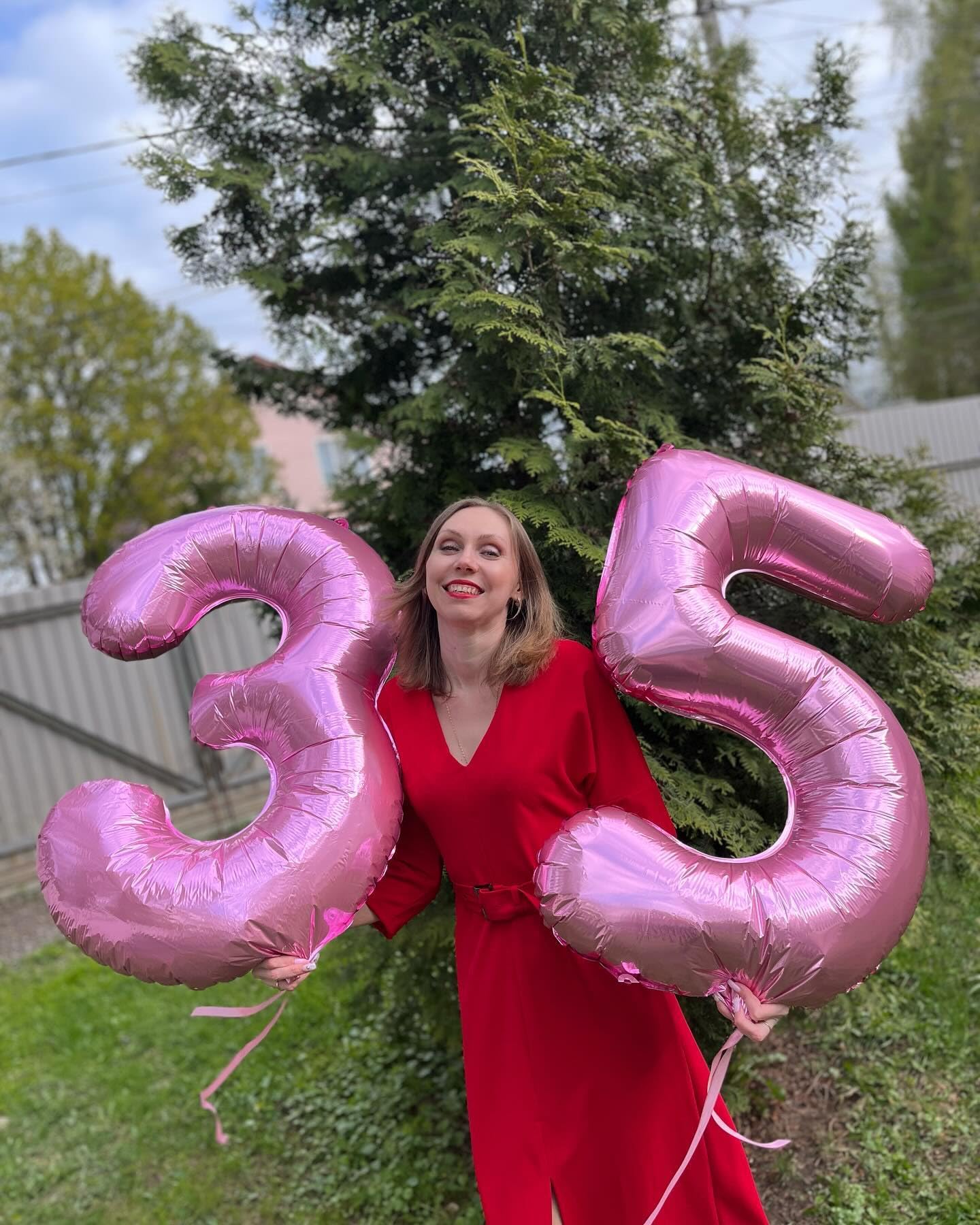 IWERP Pink Number 5 Balloon 40 Inch – 5th Birthday Decorations
