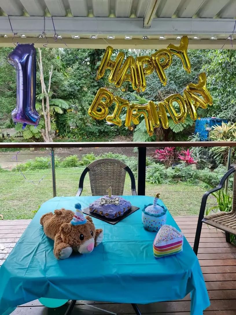 IWERP Purple Number Balloon 40 Inch - 0 Number Balloon for Birthday Decorations, Purple Party Supplies
