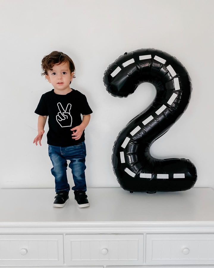 IWERP Race Car Number 5 Balloon – 40-Inch 5th Birthday Decor