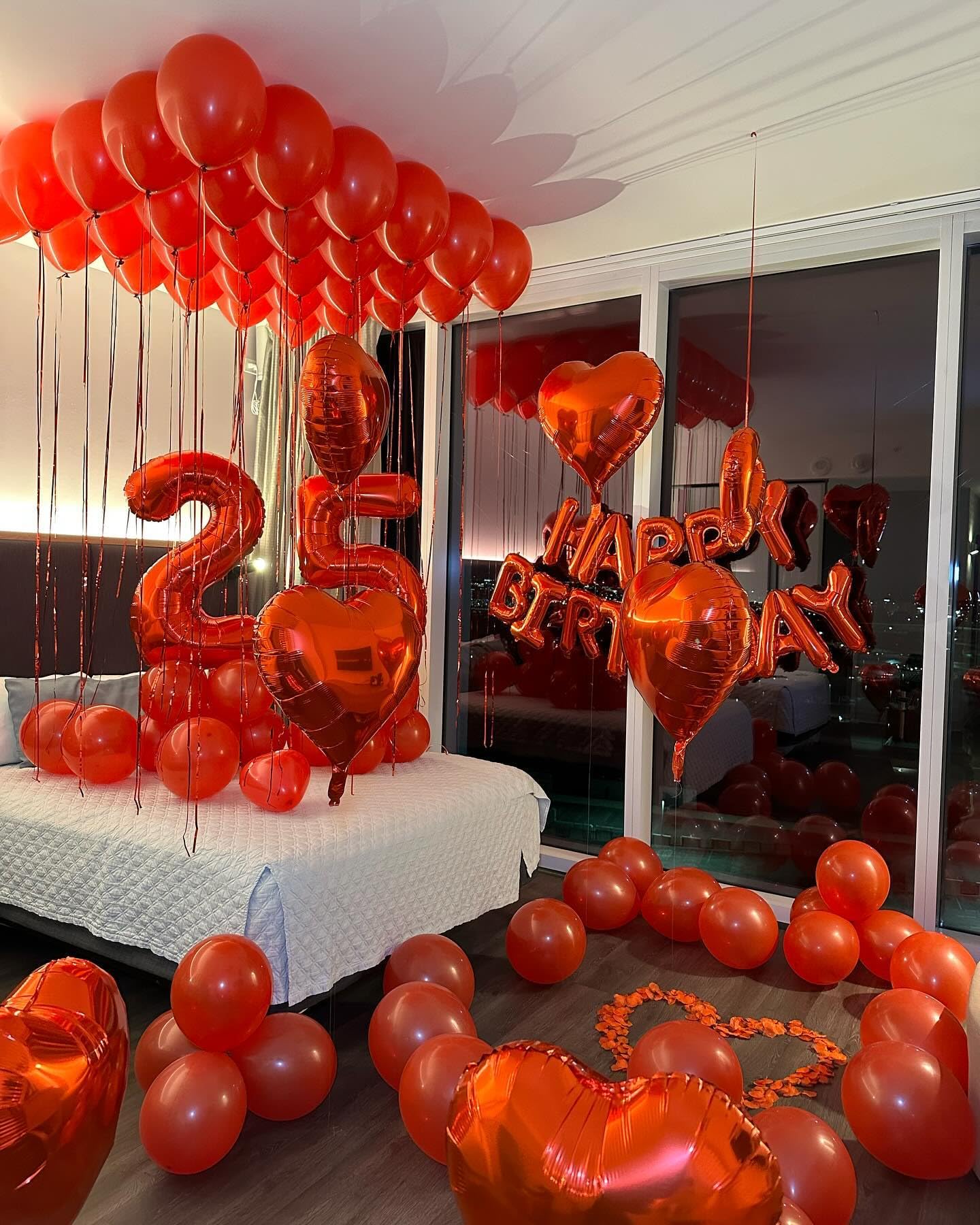 IWERP Red 5 Balloon – 40 Inch Number Balloon for 5th Birthday Party Decor