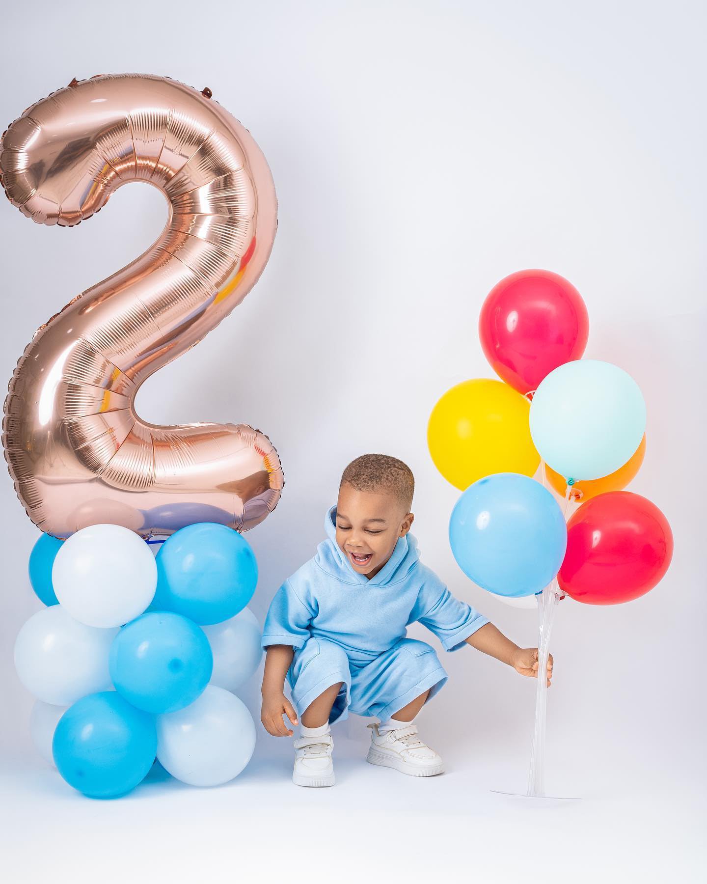 IWERP 60 Balloon Number Rose Gold 40-Inch | 60th Birthday Decorations for Men & Women