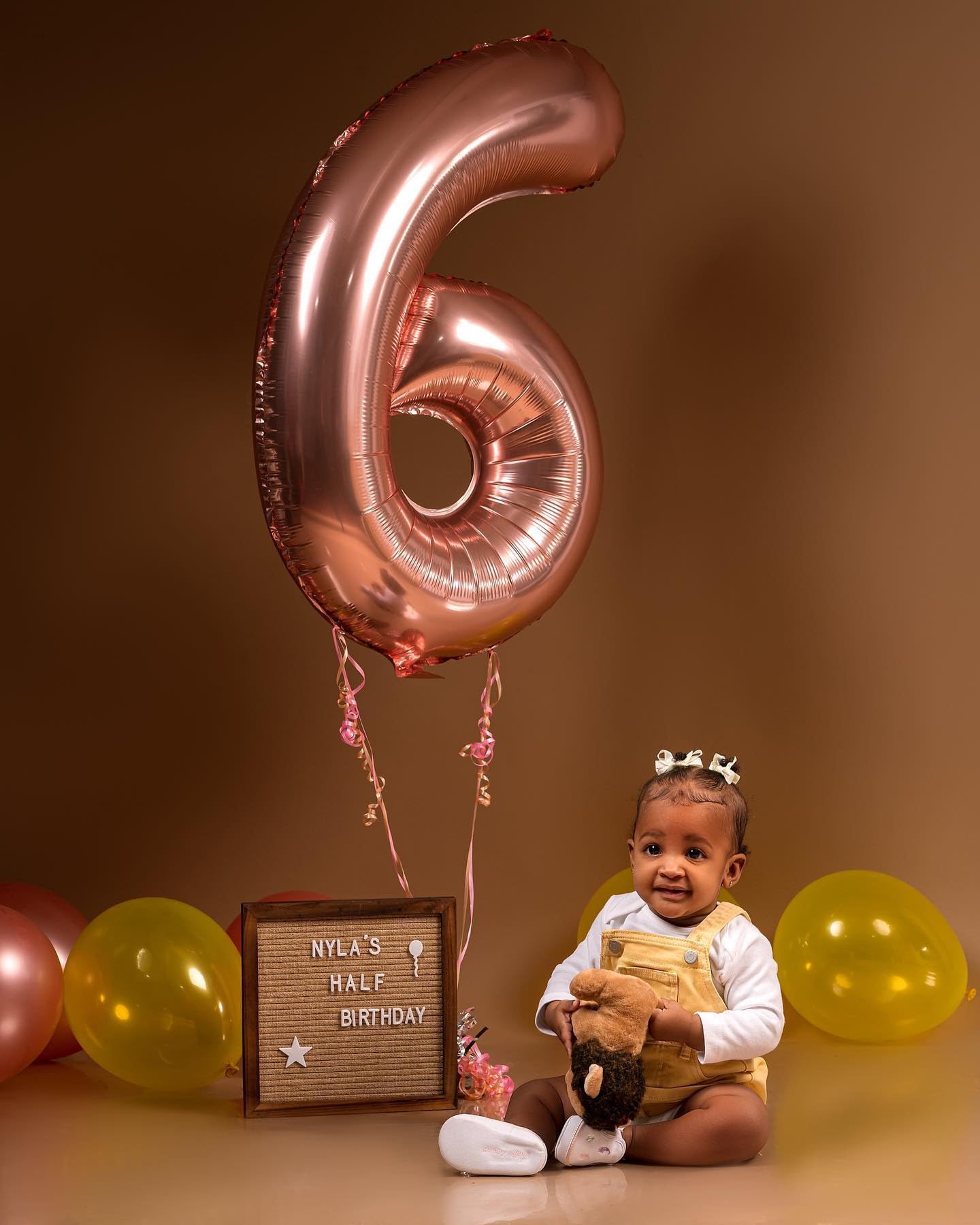 IWERP Rose Gold Number 16 Balloon, 40 Inch - 16th Birthday Decorations for Girls & Boys