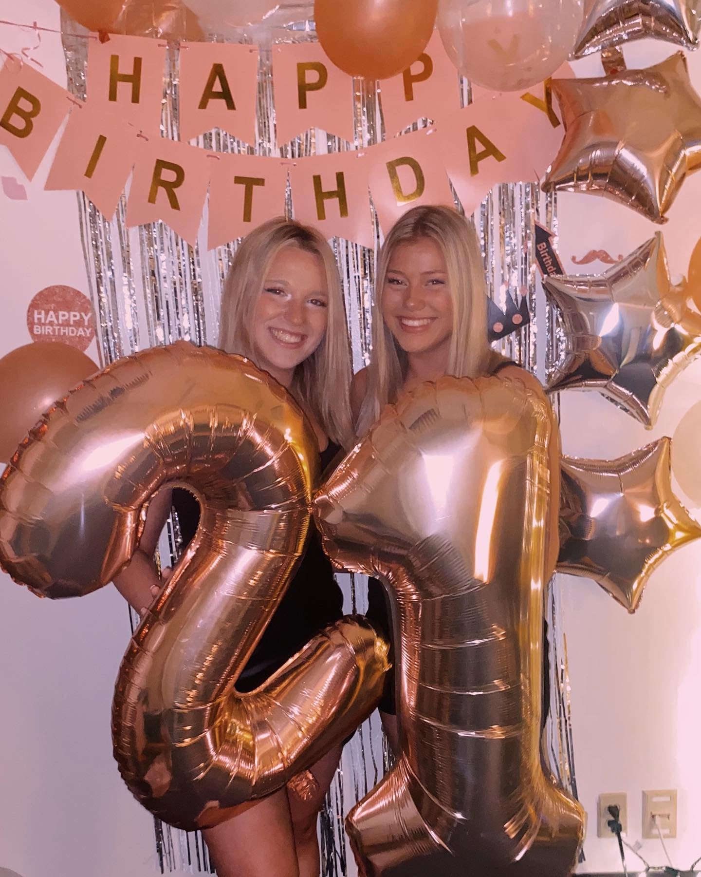 IWERP 40 Inch Rose Gold Number Balloon for First Birthday – Giant 1 Balloon