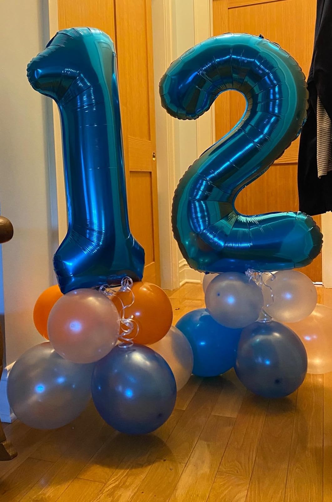 IWERP 40 Inch Navy Blue 1 Balloon — Giant First Birthday Number Balloon for Boy & Toddler