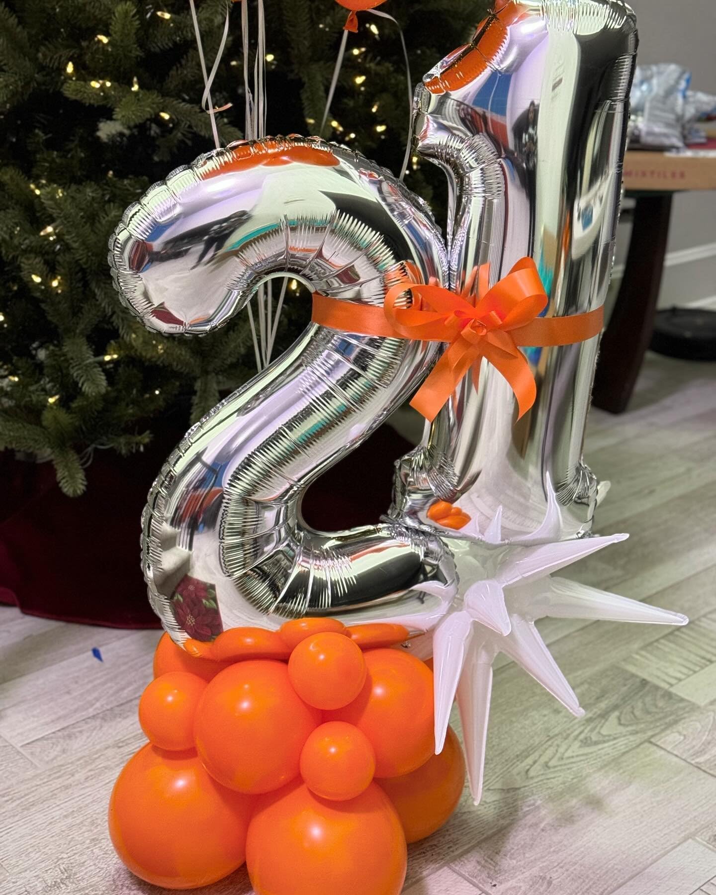 IWERP Silver Number 2 Balloon 40 Inch – 2nd Birthday Party Decor