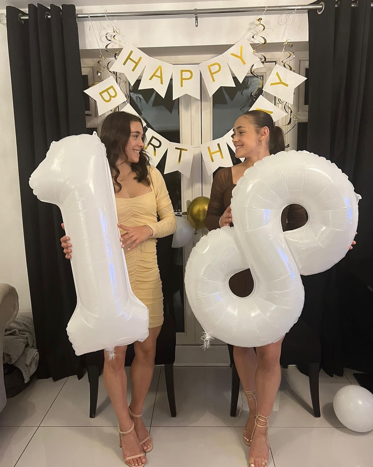 IWERP White Number 8 Balloon 40 Inch – 8th Birthday Decorations & White Party Supplies