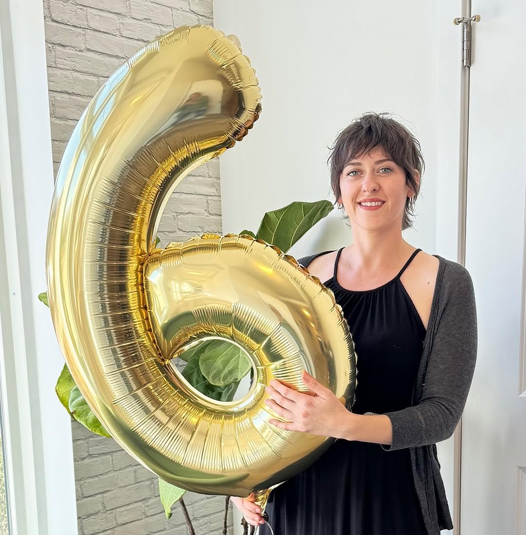 Champagne Gold 40in Number 9 Balloon – IWERP | 9th Birthday Decor