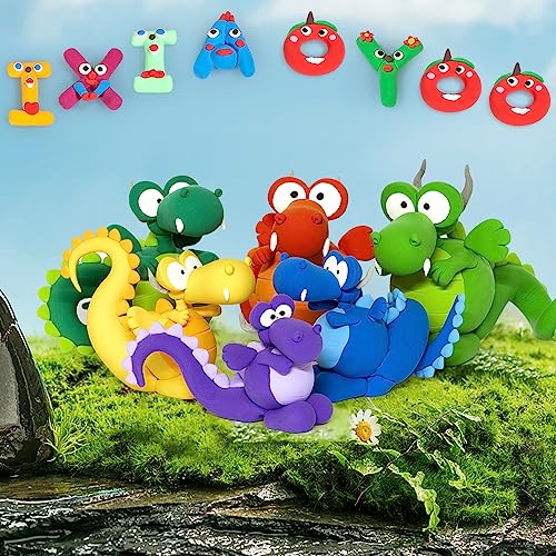 Ixiaoyoo Air Dry Clay – 100 Colors Modeling Clay for Kids, Safe Non-Toxic, DIY Art & Crafts