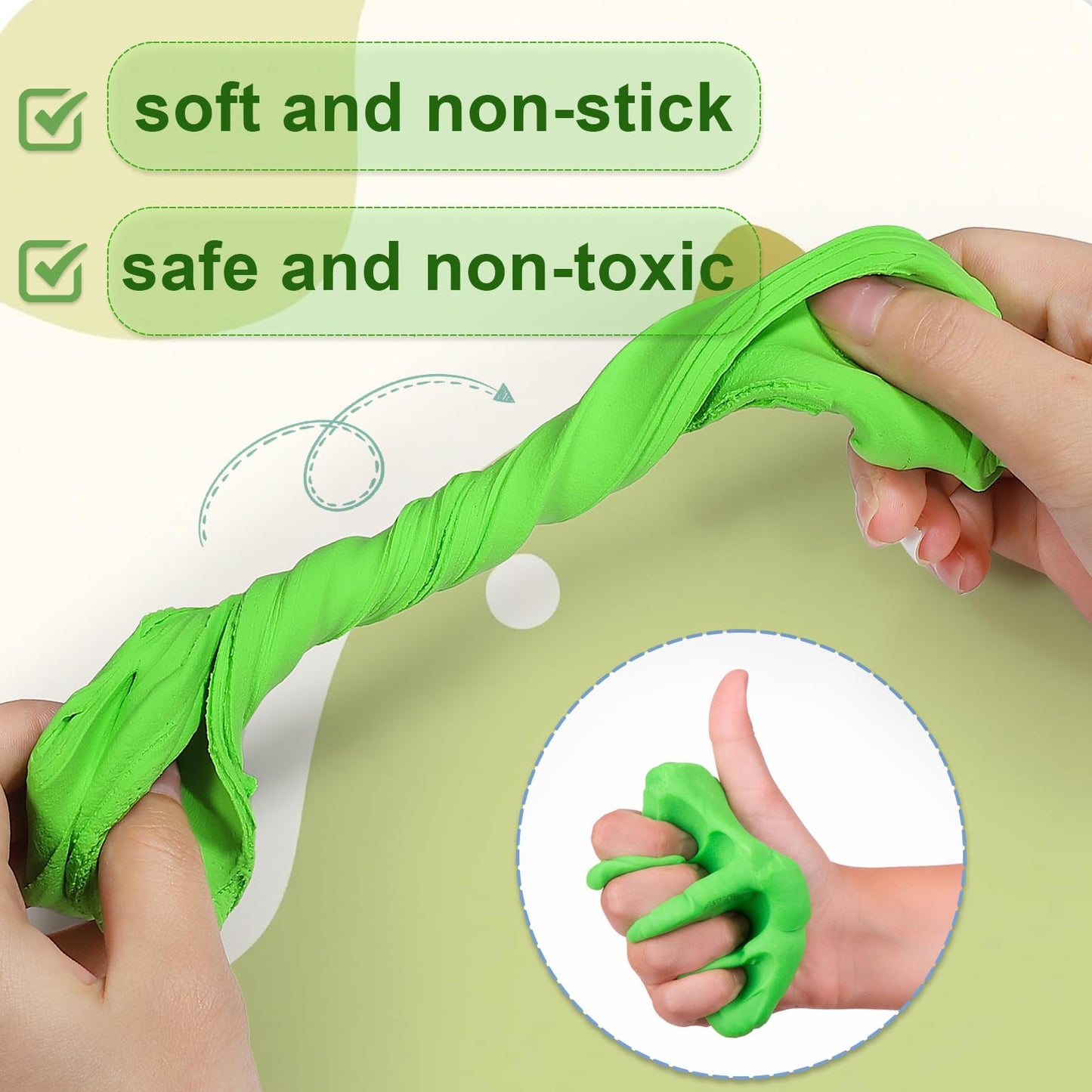 Ixiaoyoo Air Dry Clay Kit for Kids – 158 Colors Modeling Clay with Tools | Safe & Non-Toxic Arts & Crafts