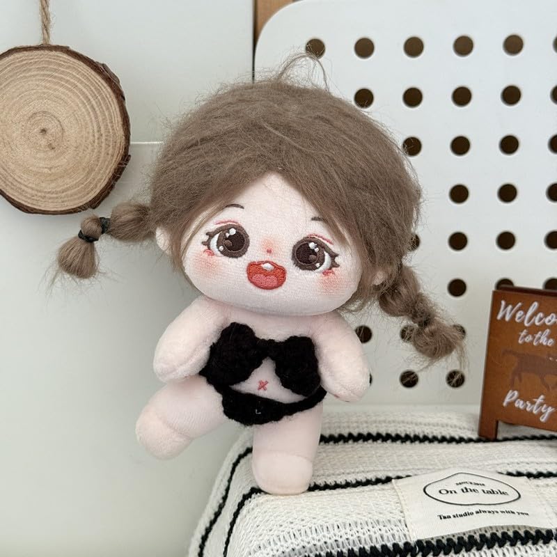 ixubker 17cm Doll Clothes – 3-Pack Outfit Set with Black Lingerie