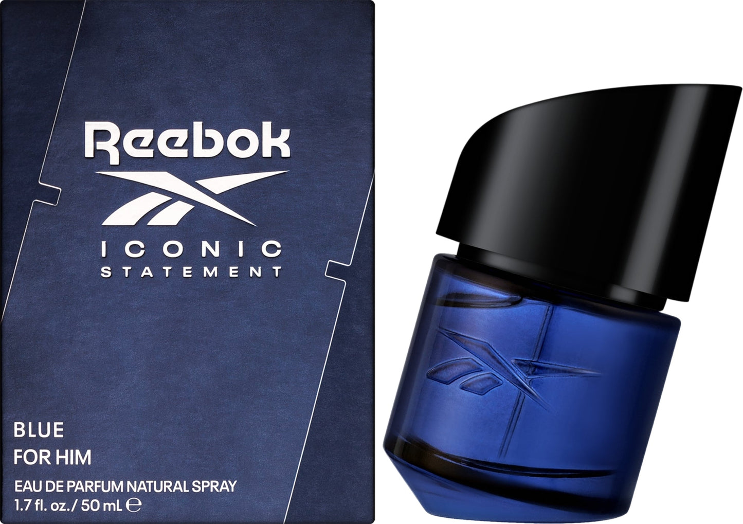 Reebok Iconic Statement Blue Eau De Parfum 100ml Spray Men's Fragrance