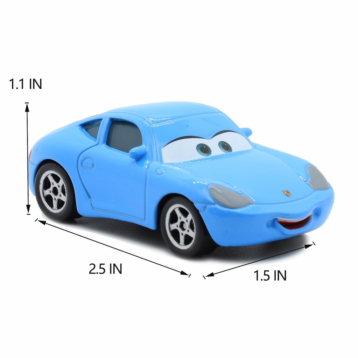IYZEVK Car 3 Toys Jackson The King Sally Die-Cast Cars | 1:55 Scale Gift Idea