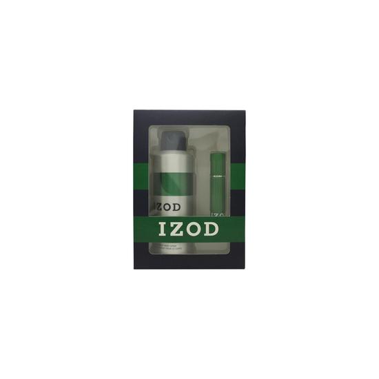 Izod Green Gift Set 15ml EDT + 200ml Body Spray Men's Fragrance