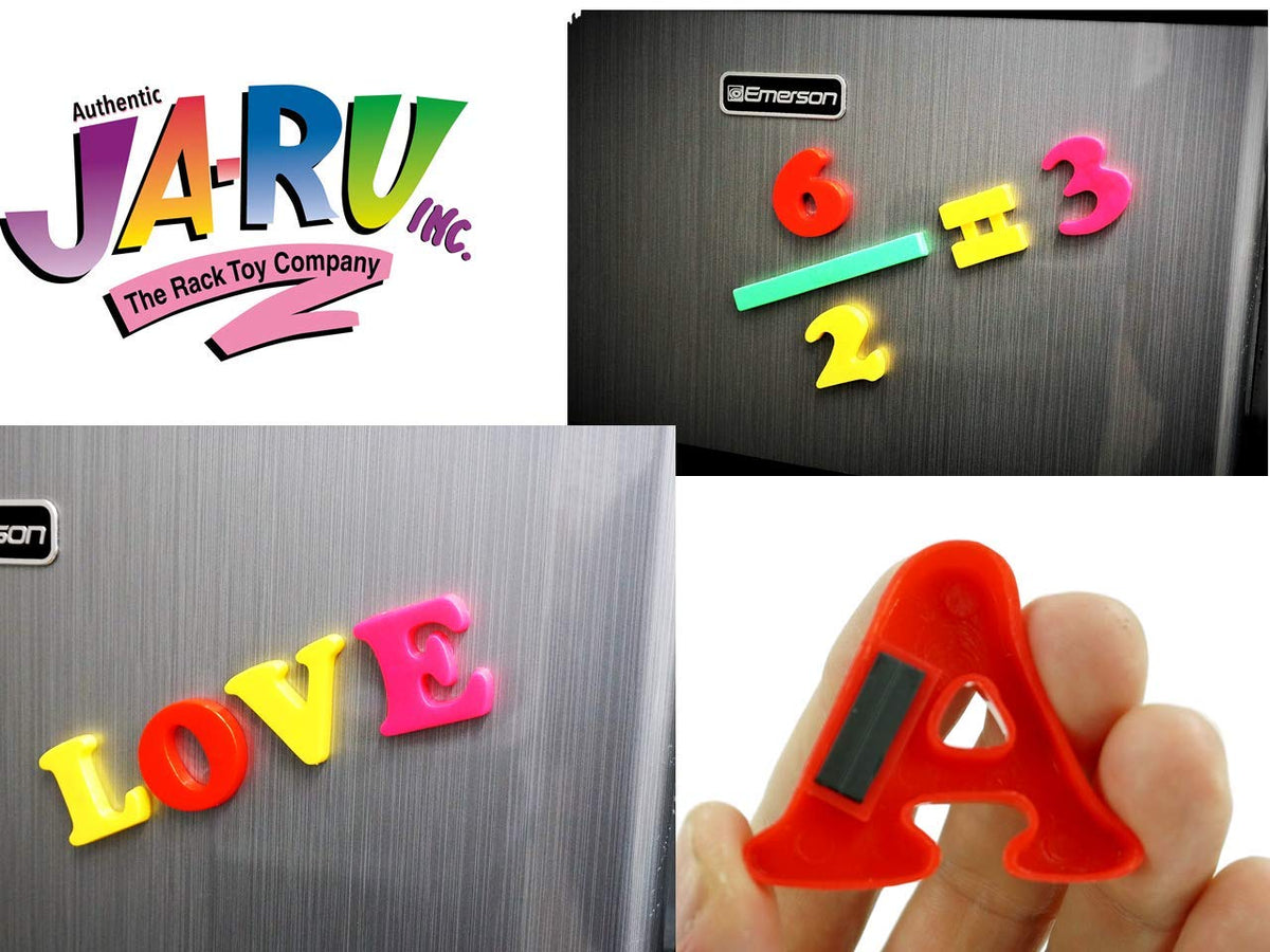 JA-RU 123 Magnetic Numbers – 26 Fridge Magnets for Kids