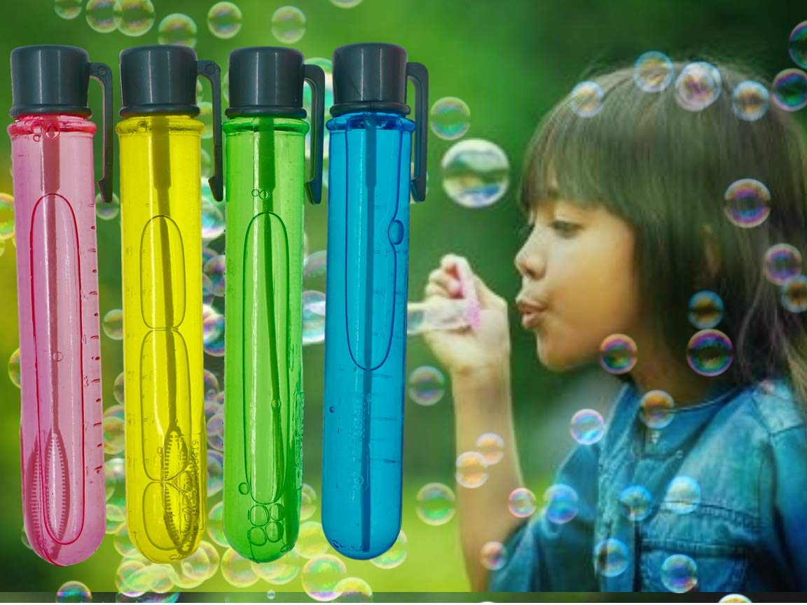 JA-RU Grab a Bubble-Touchable Mini Bubbles Wand Toy (2 Pack) – Assorted Colors