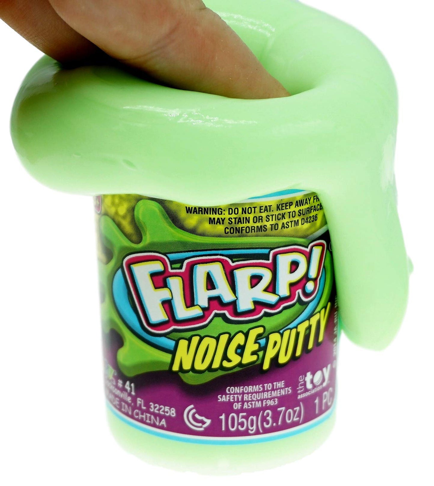 JA-RU Flarp Noise Putty – Scented Neon Sensory Slime (2 Units)