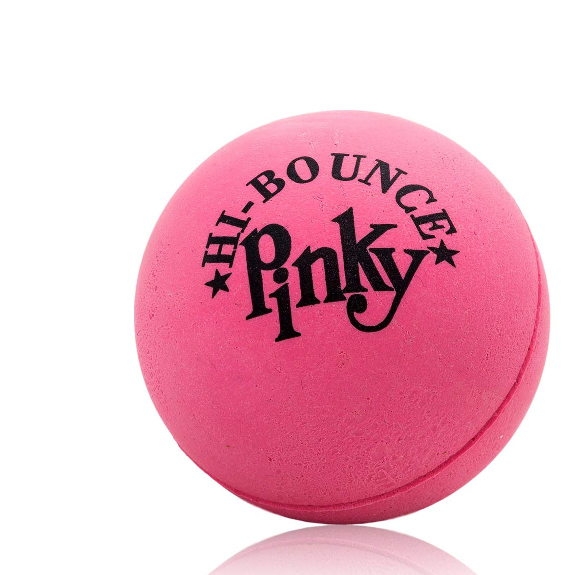 JA-RU Hi-Bounce Pinky Ball (1 Pack) – High-Bounce Rubber Ball for Kids & Adults