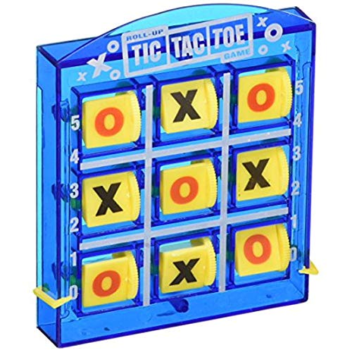 JA-RU Portable Tic Tac Toe – Travel Pocket Board Game (1 Pack)