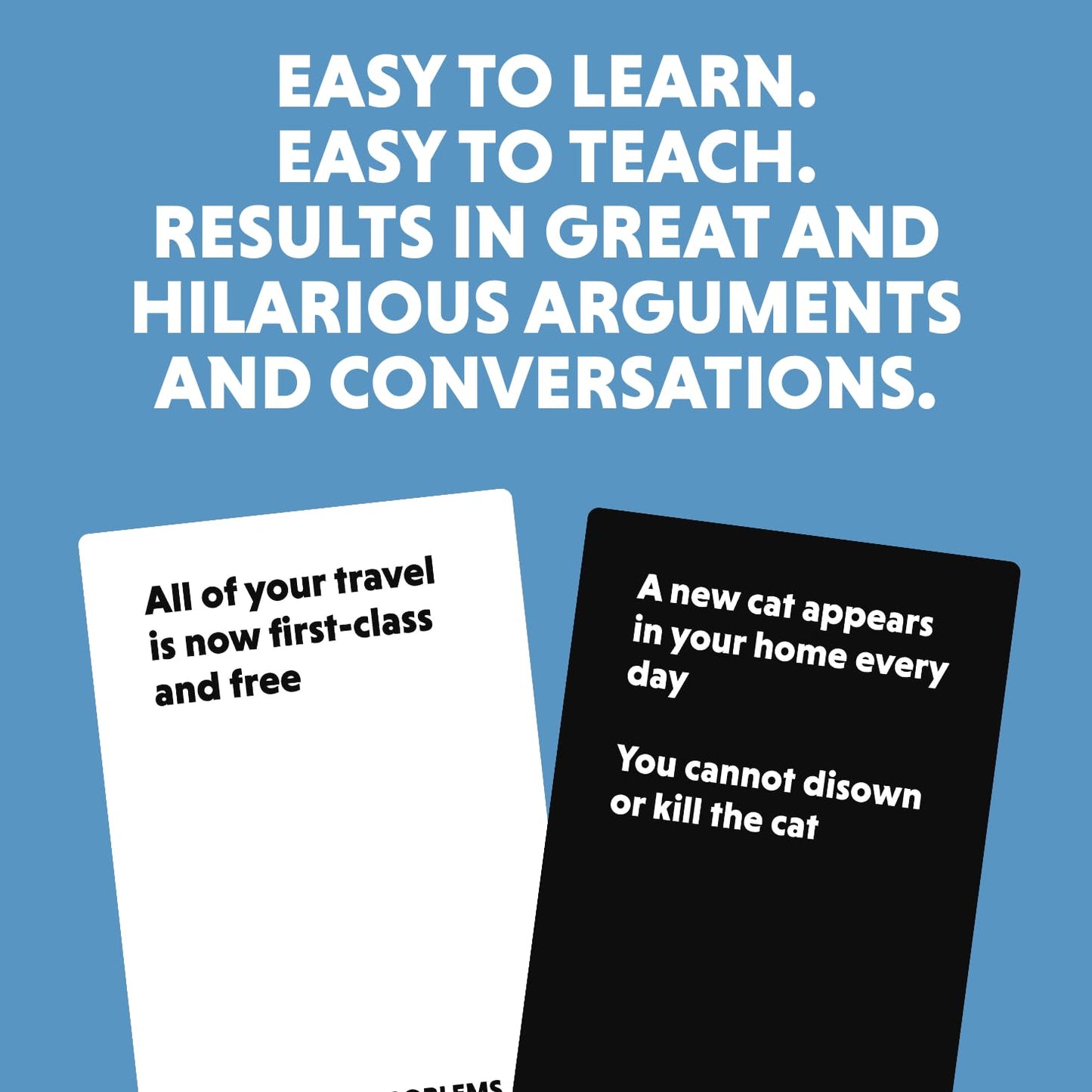 You've Got Problems | Funny Adult Party Card Game by Jack Dire Studios