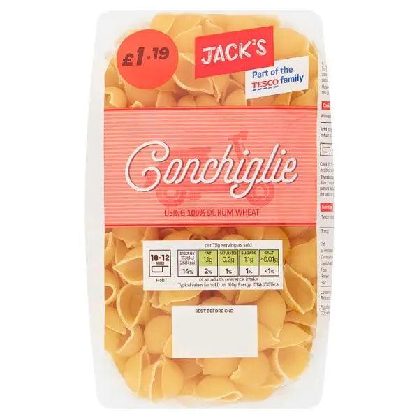 Jack's Conchiglie 500g (Case of 12)