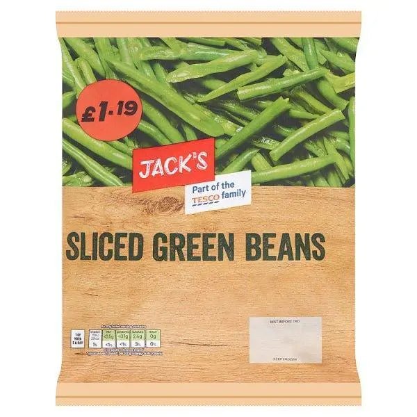 Jack's Sliced Green Beans 500g (Case of 8)