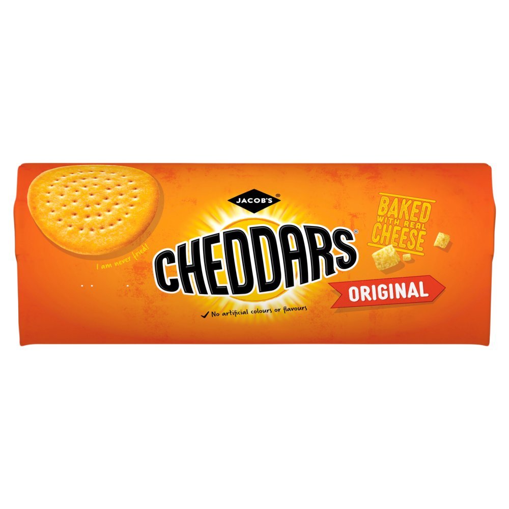 Jacobs Baked Cheddars Cheese Biscuits PMP 150g (Box of 12)
