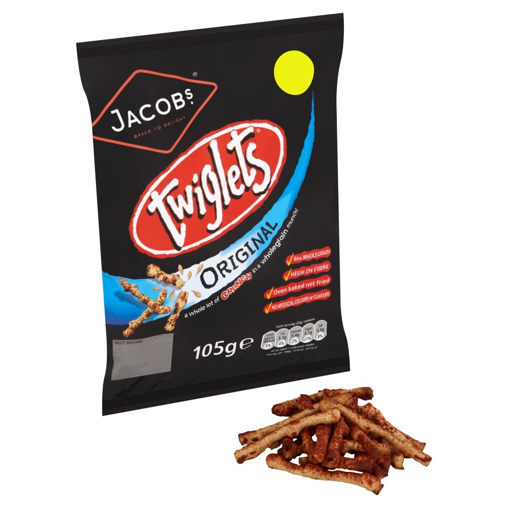 Jacob's Twiglets Original PMP 105g (Box of 12)