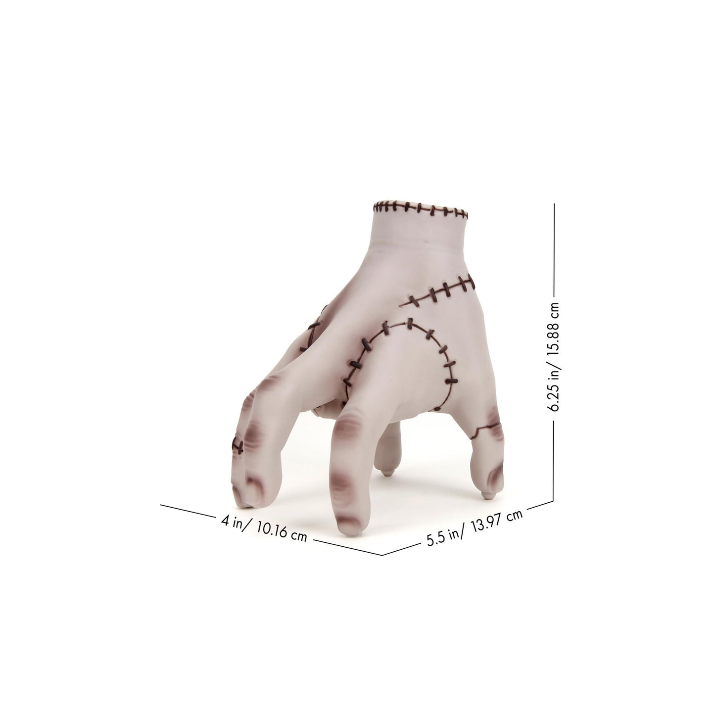 JADA Addams Wednesday Thing RC Hand — Officially Licensed, USB Rechargeable, 18 cm