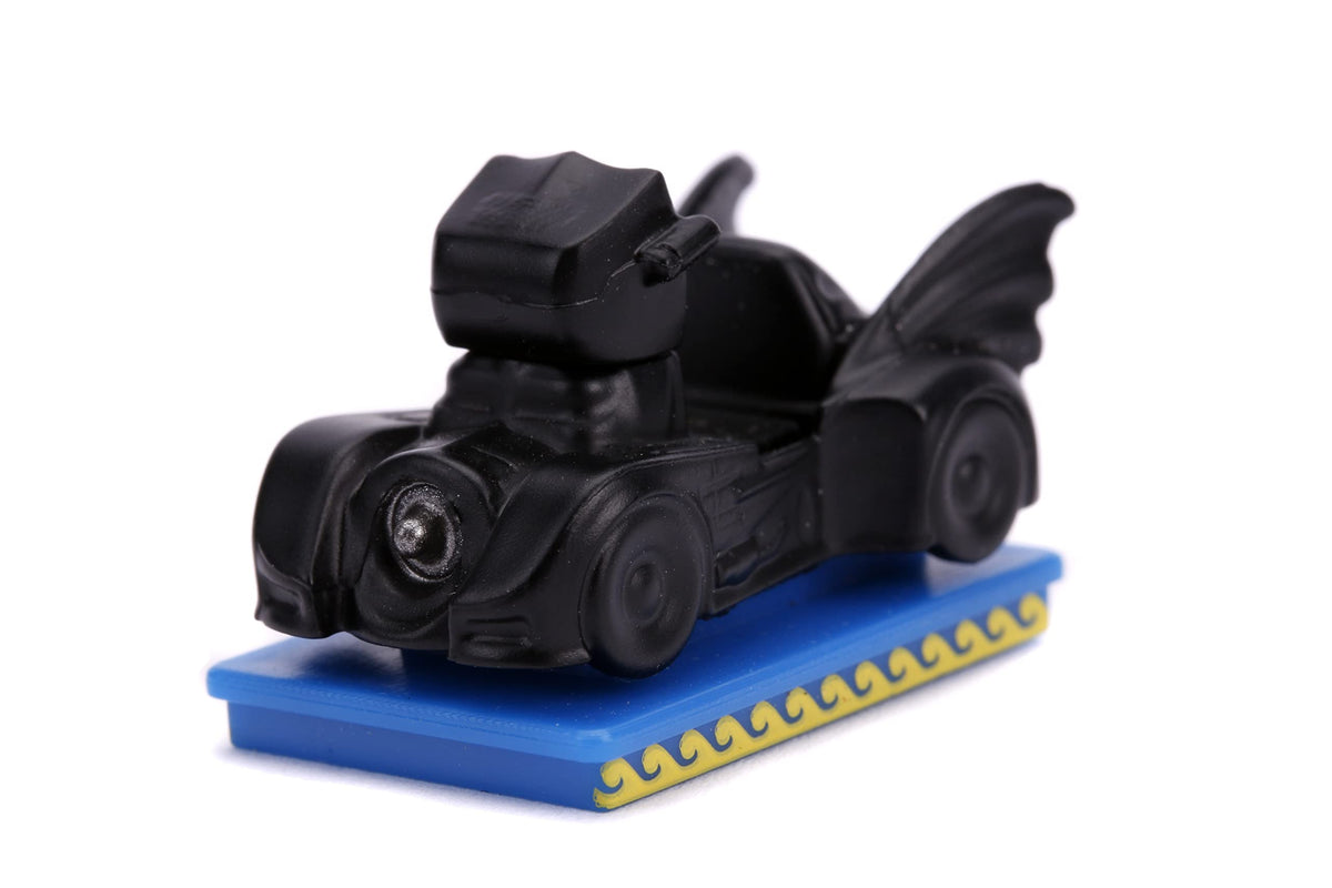 Jada DC Comics 1989 Batman Nano 3-Pack Die-Cast Cars | Collectible Mini Batmobile & More