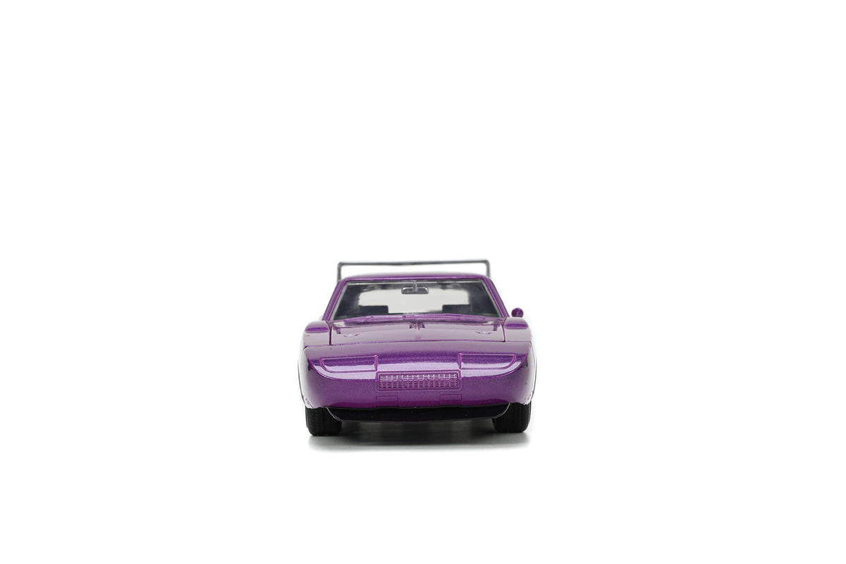 Jada Toys Big Time Muscle 1969 Dodge Charger Daytona 1:24 Die-Cast – Purple