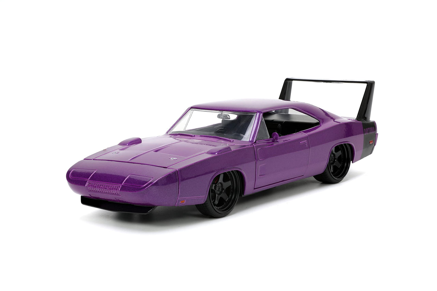 Jada Toys Big Time Muscle 1969 Dodge Charger Daytona 1:24 Die-Cast – Purple