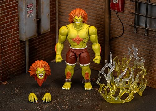 Jada Blanka Deluxe Action Figure – 1:12 Scale, Highly Articulated