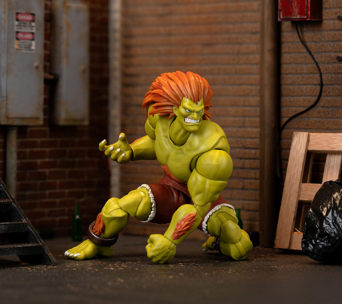 Jada Blanka Deluxe Action Figure – 1:12 Scale, Highly Articulated