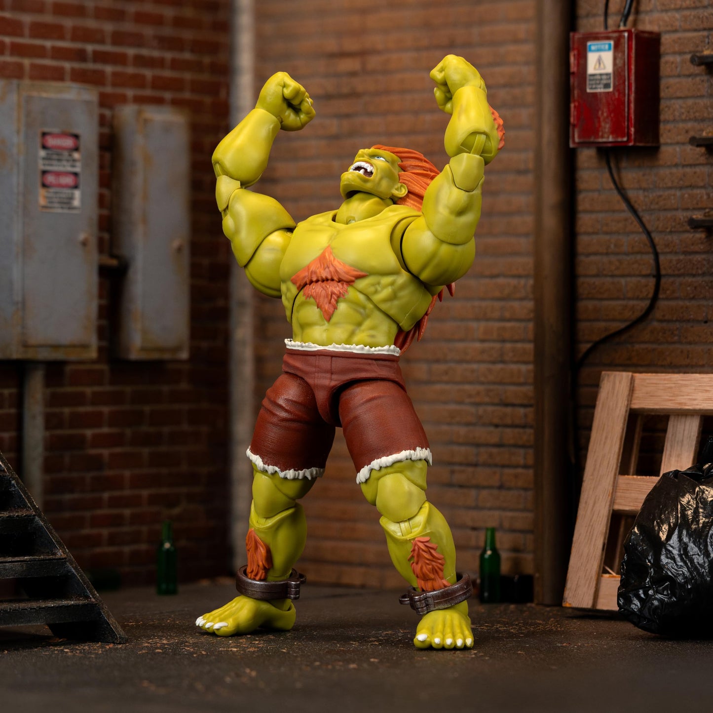 Jada Blanka Deluxe Action Figure – 1:12 Scale, Highly Articulated
