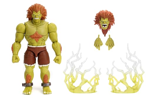 Jada Blanka Deluxe Action Figure – 1:12 Scale, Highly Articulated
