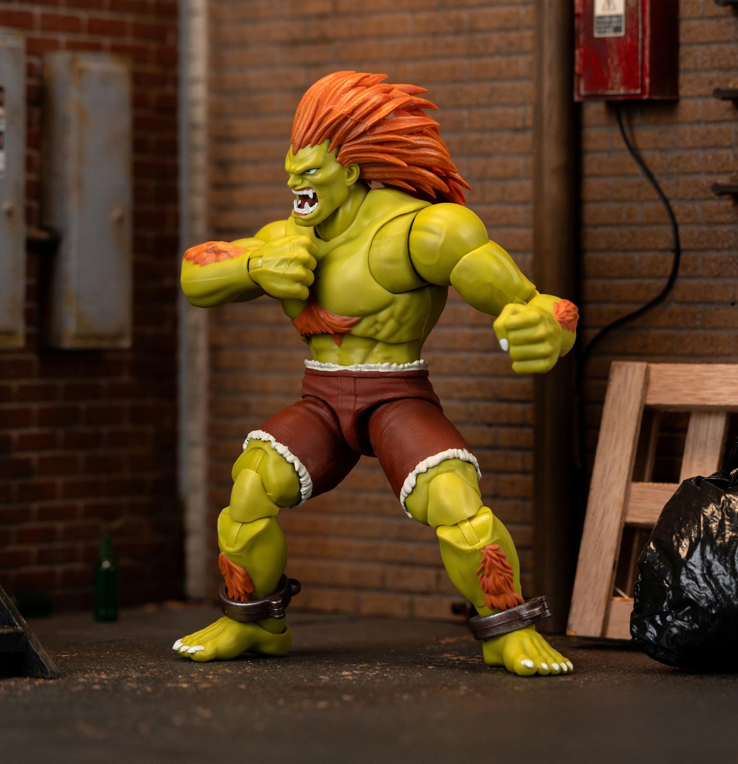Jada Blanka Deluxe Action Figure – 1:12 Scale, Highly Articulated